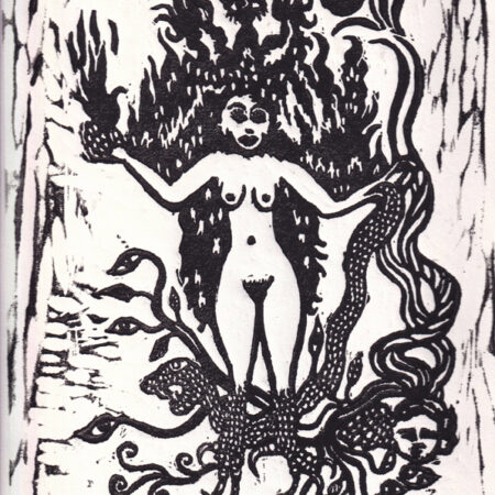 Linogravure "Lalachilmiste"