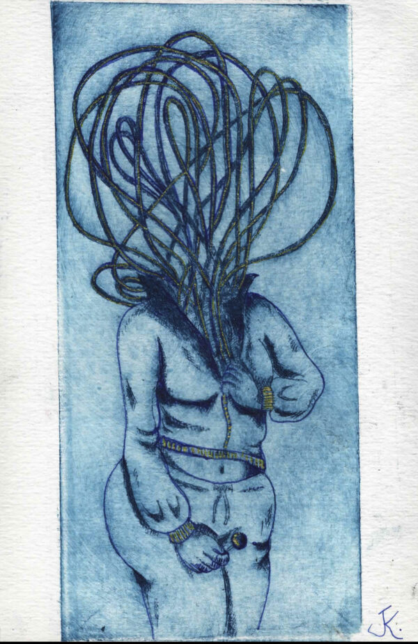 Gravure "La Théorie des cordes en jogging". – Image 2